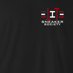 Air Jordan 4 Retro Red Cement Inspired Black Crew Neck Wrong T-shirt