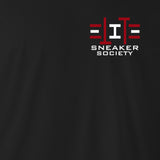 Air Jordan 4 Retro Red Cement Inspired Black Crew Neck Wrong T-shirt