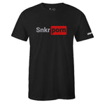 Air Jordan 2 Retro Black Cement Inspired Crew Neck Snkr Porn T-shirt