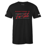 Black Crew Neck Jordan 6 Retro 'Infrared Salesman' Sneaker Tee | FOR SALE