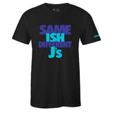 Air Jordan 6 Retro Aqua Inspired Crew Neck Same Ish Different J's T-shirt