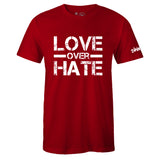 T-shirt to Match Air Jordan 11 Retro Cherry - Love Over Hate Red Sneaker Tee