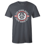 Grey Crew Neck ELITE SNEAKER SOCIETY T-shirt To Match Air Jordan Retro 12 White Dark Grey