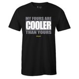 Black Crew Neck COOLER T-shirt To Match Air Jordan Retro 4 Cool Grey