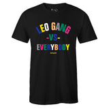 Black Crew Neck LEO GANG T-shirt To Match Nike Air Max 90 Viotech 2.0