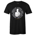 Black Crew Neck ROCKIN' KICKS T-shirt To Match Air Jordan Retro 4 Cool Grey
