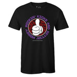 Black Crew Neck ROCKIN KICKS Sneaker T-shirt To Match Nike Air Barrage Mid Raptors