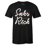 Black Crew Neck SNKR RICH SR19 Edition T-shirt To Match Air Max 1 Windbreaker