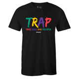 Black Crew Neck TRAP Sneaker T-shirt To Match Air Max 1 Windbreaker