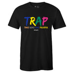 Black Crew Neck TRAP T-shirt To Match Nike Air Max 90 Viotech 2.0