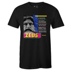 Black Crew Neck ZEUS Sneaker T-shirt To Match Nike Air Max 90 Viotech 2.0