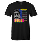 Black Crew Neck ZEUS Sneaker T-shirt To Match Nike Air Max 90 Viotech 2.0