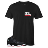 T-shirt to Match Air Jordan 13 Retro Playoffs - 23 Til Infinity