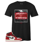 T-shirt to Match Air Jordan 1 Retro Lost And Found -  Creativity Is Freedom