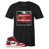 T-shirt to Match Air Jordan 1 Retro Lost And Found -  Creativity Is Freedom