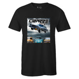 T-shirt to Match Air Jordan 1 Retro 85 Black-White - Cizarre Black Sneaker Tee