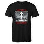 Black Crew Neck CONNECT T-shirt to Match Air Jordan Retro 5 Raging Bull