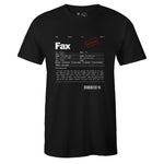 Black Crew Neck FAX MOTIVATION T-shirt to Match Air Jordan Retro 13 Reverse He Got Game