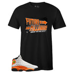 Black Crew Neck FUTURE MILLIONAIRE T-shirt to Match Air Jordan Retro 13 Starfish