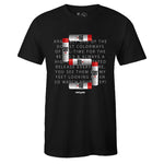 Black Crew Neck FIVE T-shirt to Match Air Jordan Retro 5 Fire Red