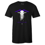 Black Crew Neck GOAT T-shirt to Match Air Jordan Retro 12 Dark Concord