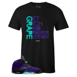 T-shirt to Match Air Jordan 5 Retro Alternate Grape - G.R.A.P.E.