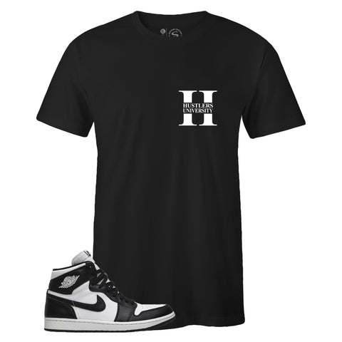 T-shirt to Match Air Jordan 1 Retro 85 Black-White - Hustlers University