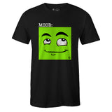 Black Crew Neck MOOD T-shirt to Match Air Jordan Retro 6 Electric Green