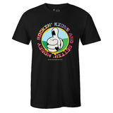 Black Crew Neck ROCKIN' KICKS T-shirt to Match Nike SB Dunk Low Chunky Dunky
