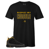 T-shirt to Match Air Jordan 9 Retro University Gold - Respect My Hustle