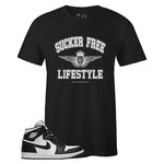 T-shirt to Match Air Jordan 1 Retro 85 Black-White - Sucker Free Lifestyle