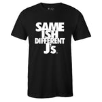 Black Crew Neck SAME ISH DIFFERENT J's T-shirt to Match Air Jordan Retro 11 Jubilee