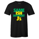Black Crew Neck SAME ISH DIFFERENT J's T-shirt to Match Air Jordan Retro 5 Oregon Ducks