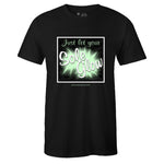 Black Crew Neck SOLE GLOW T-shirt To Match Air Foamposite One All-Star