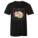 Black Crew Neck SOLE GLOW T-shirt To Match Air Foamposite Pro Laser Crimson
