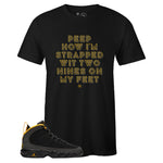 T-shirt to Match Air Jordan 9 Retro University Gold - Strapped