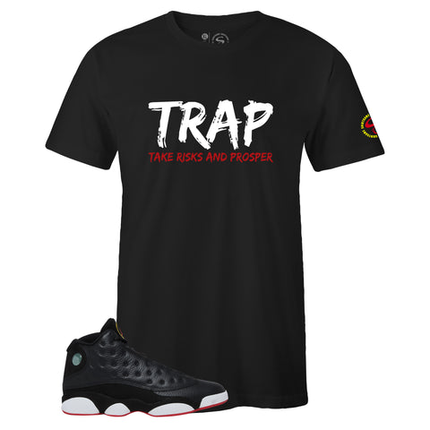 T-shirt to Match Air Jordan 13 Retro Playoffs - TRAP