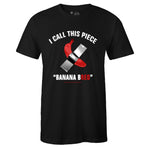 Black Crew Neck BANANA BRED T-shirt to Match Bred 11