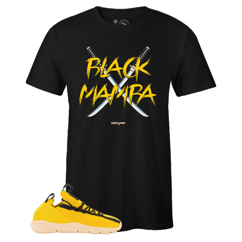 Black Crew Neck BLACK MAMBA T-shirt To Match Clearweather Interceptor Kill Bill