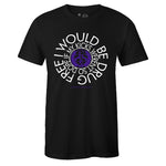 Black Crew Neck DRUG FREE T-shirt to Match Air Jordan Retro 11 CONCORD