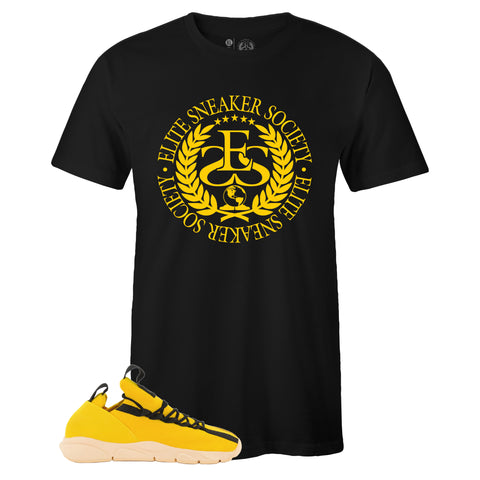 Black Crew Neck ELITE SNEAKER SOCIETY T-shirt To Match Clearweather Interceptor Kill Bill