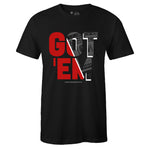 Black Crew Neck GOT 'EM T-shirt to Match Bred 11