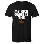 Black Crew Neck KICK GAME T-shirt to Match Air Jordan Retro 13 Reverse He Got Game