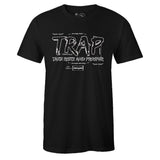 Black Crew Neck TRAP T-shirt To Match Air Max 1 Sketch To Shelf Black