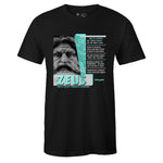 Black Crew Neck ZEUS T-shirt To Match Air Jordan Retro 13 Island Green