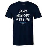 Navy Crew Neck BOSS LIFE T-shirt To Match Air Jordan Retro 9 UNC Pearl Blue