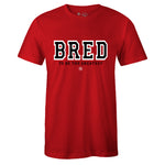 Red Crew Neck BRED T-shirt to Match Bred 11