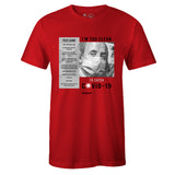 Red Crew Neck COVID-19 T-shirt To Match Air Jordan Retro 3 Red Cement