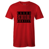 Red Crew Neck Elite Sneaker Society T-shirt to Match Air Jordan Retro 12 Reverse Flu Game