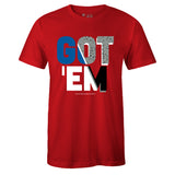 Red Crew Neck GOT 'EM T-shirt To Match Air Jordan Retro 4 What The
